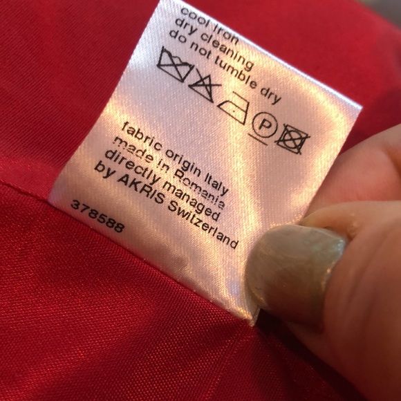 AKRIS  punto / Red small dots blazer - Picture 3 of 4